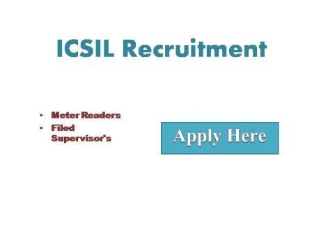 ICSIL Recruitment 2023