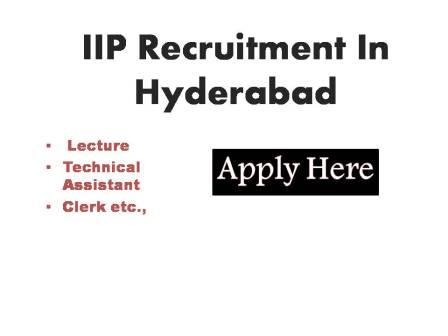 IIP Recruitment In Hyderabad 2023 The Indian Institute of packaging is an autonomous and apex body working under the ministry of commerce