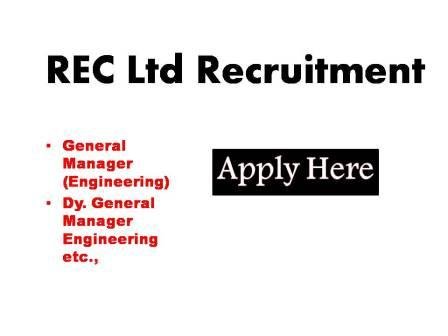 REC Ltd Recruitment 2023