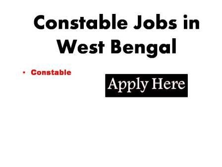 Constable Jobs in West Bengal 2023