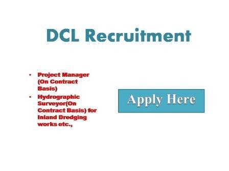 DCL Recruitment 2023