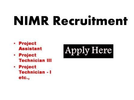 NIMR Recruitment 2023