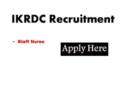 IKRDC Recruitment 2023