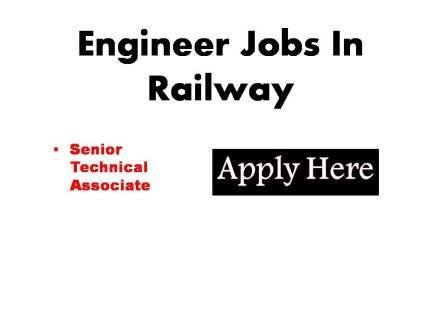 Engineer Jobs In Railway 2023