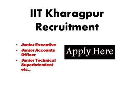 IIT Kharagpur Recruitment 2023