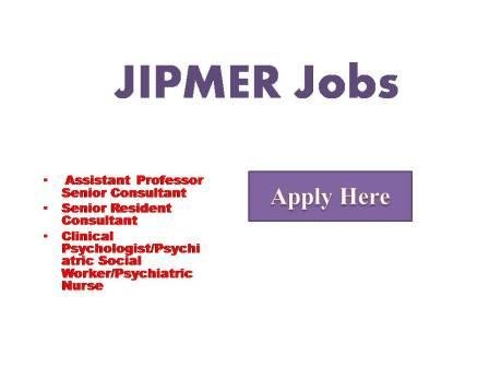 JIPMER Jobs 2023
