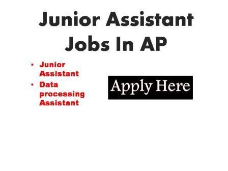Junior Assistant Jobs In AP 2023