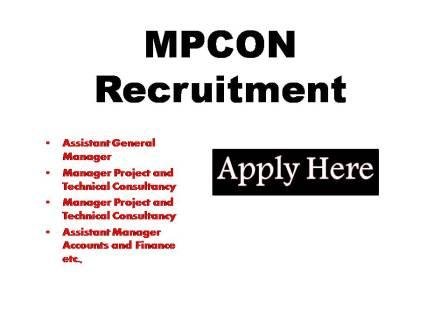 MPCON Recruitment 2023