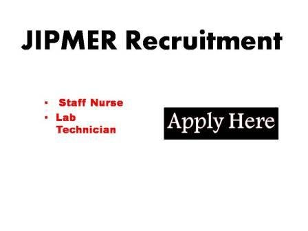 JIPMER Recruitment 2023