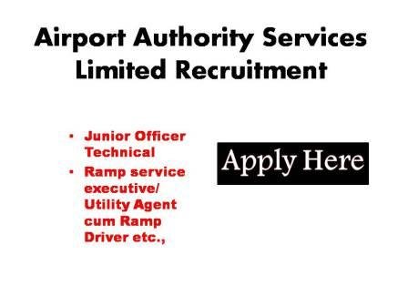 Airport Authority Services Limited Recruitment 2023