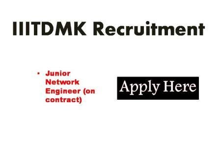 IIITDMK Recruitment 2023