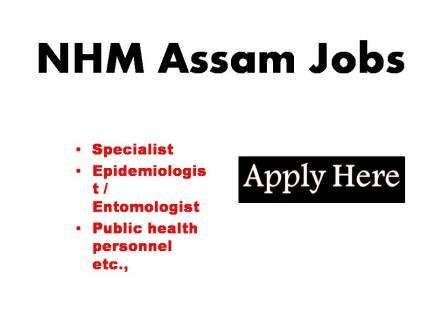 NHM Assam Jobs 2023
