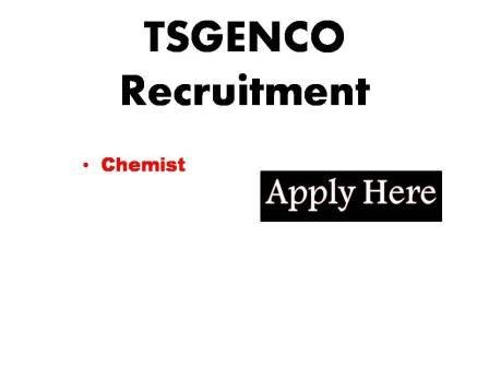 TSGENCO Recruitment 2023