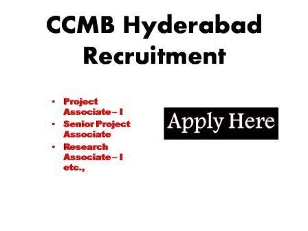CCMB Hyderabad Recruitment 2023