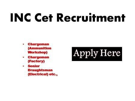 INC Cet Recruitment 2023 Indian Navy Invites applications from eligible candidates to apply online through the website