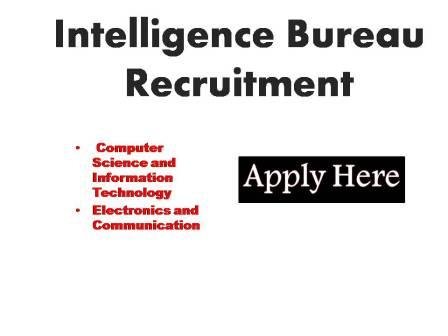 Intelligence Bureau Recruitment 2023