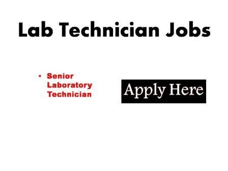 Lab Technician Jobs 2023