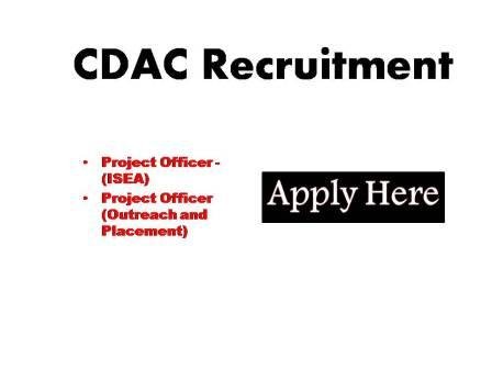 CDAC Recruitment 2024