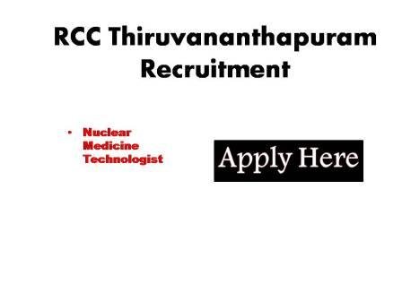 RCC Thiruvananthapuram Recruitment 2024
