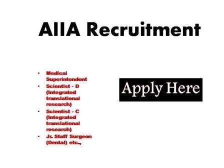 AIIA Recruitment 2024