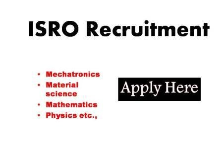 ISRO Recruitment 2024