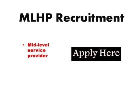 MLHP Recruitment 2024