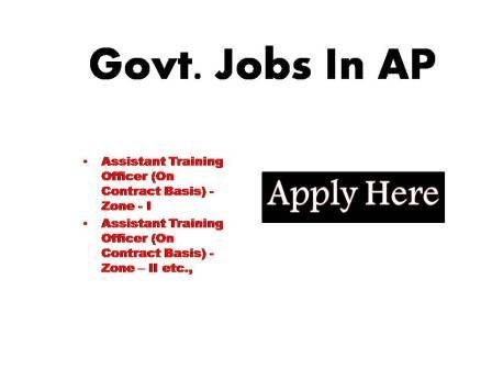 Govt. Jobs In AP 2024